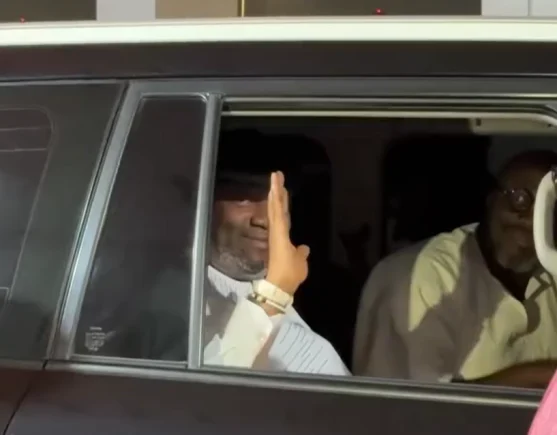 Ga Mantse discharged after Oti Highway crash, Prez Mahama pays hospital visit