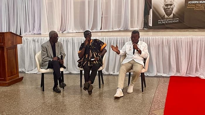 Former CDS Nunoo-Mensah launches memoir; urges moral reset for Ghana’s next generation