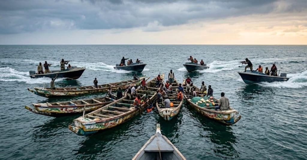 Ghana Industrial Trawlers Association demands urgent action on maritime security after fishermen were attacked at sea