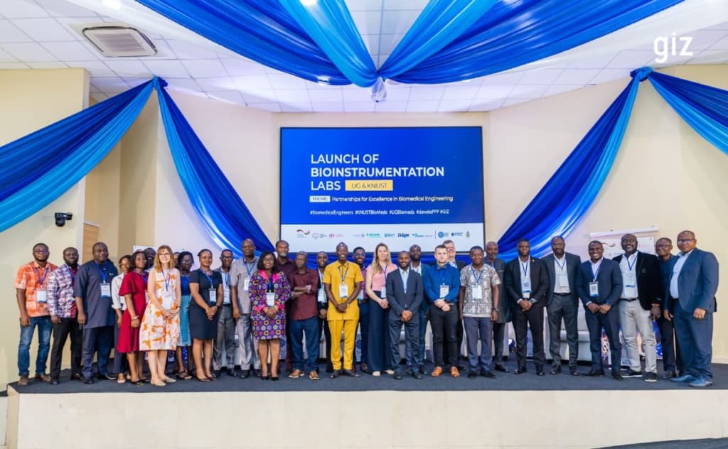 GIZ commissions state-of-the-art Bio-Instrumentation Lab for biomedical engineering students at University of Ghana