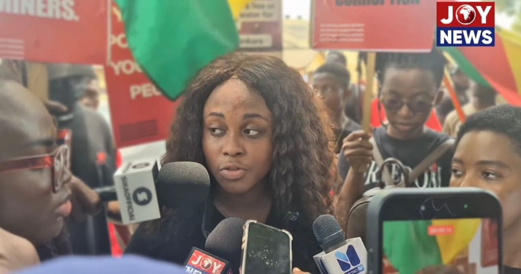 Protestors picket Interior Ministry, demand crackdown on galamsey networks