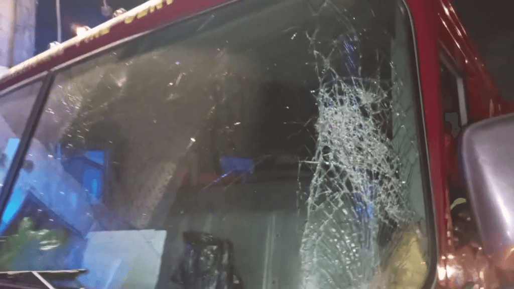 Mob fury at Kasoa: Firefighters stoned as market inferno reduces shops to ashes