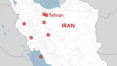 In maps: Strikes across Iran and the Middle East
