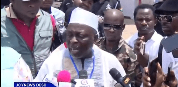 Baba Jamal votes, calls for peaceful election in Ayawaso East by-election